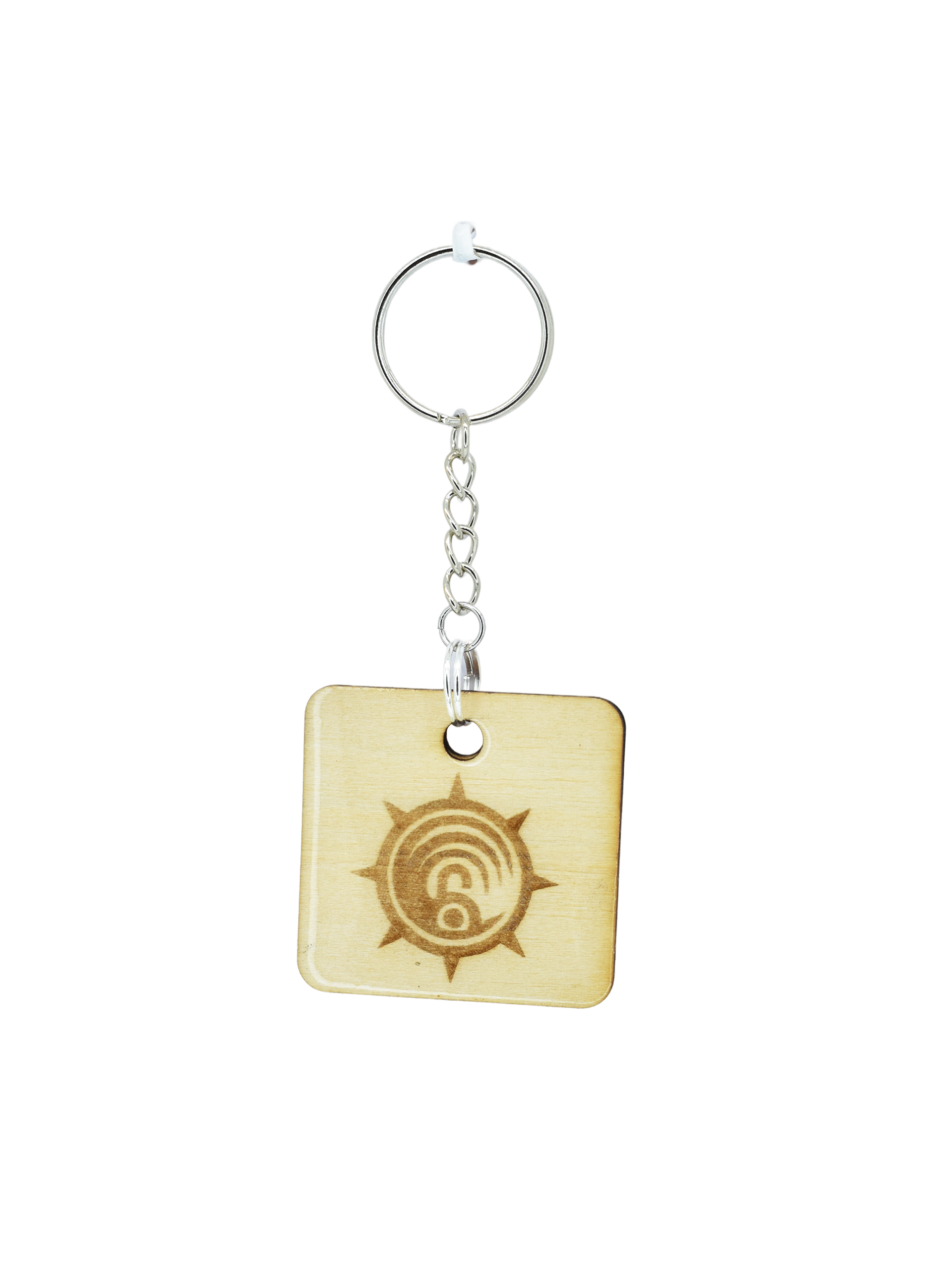 Anime Wood engraved Key chain